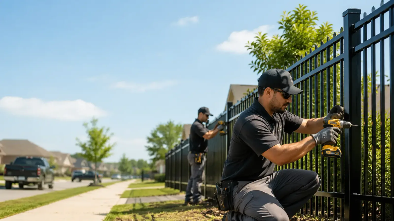 Metal Fence Installation in Babylon, NY